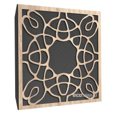 Acoustic panel Ecosound Acoustic Lt-Sonoma-Oak 50 x 50 cm 33 mm latte