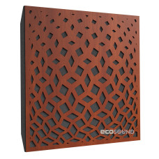 Ecosound Chips Apple-Locarno acoustic panel 50 x 50 cm 33 mm brown