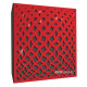 Ecosound Chips Plastic Red Acoustic Panel 50 x 50 cm 33 mm red plastic