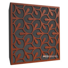 Ecosound Fan Apple-Locarno Acoustic Panel 50 x 50 cm 33 mm Brown