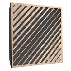 Acoustic panel Ecosound Simple-Line Lt-Sonoma-Oak 50 x 50 cm 33 mm latte 