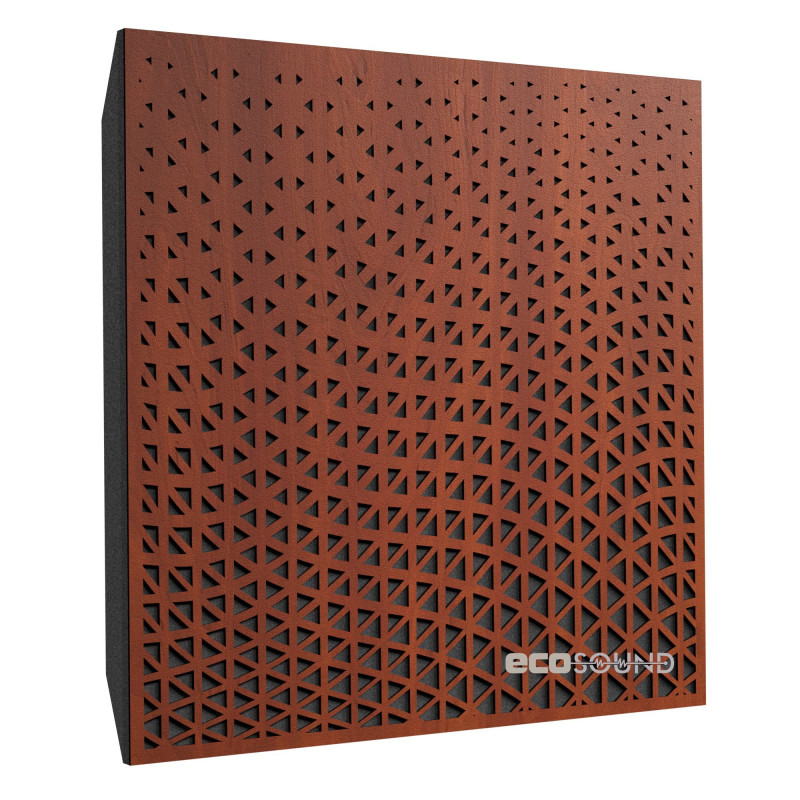 Ecosound Texture Plastic Black Acoustic Panel 50 x 50 cm 33 mm black plastic