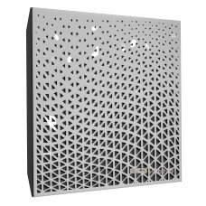 Ecosound Texture Plastic White Acoustic Panel 50 x 50 cm 33 mm white plastic