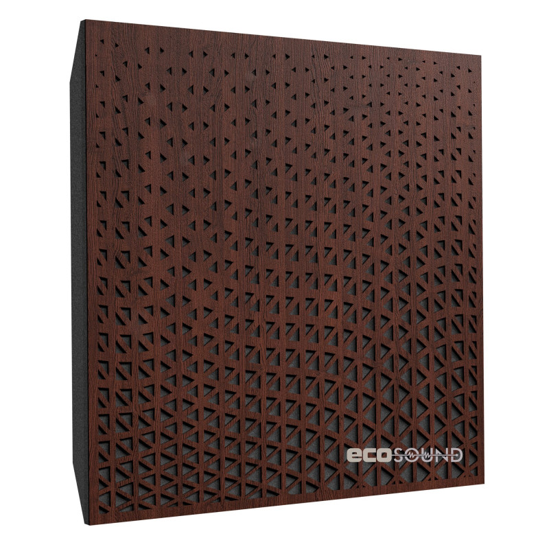 Ecosound Texture Plastic Black Acoustic Panel 50 x 50 cm 33 mm black plastic
