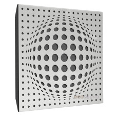 Ecosound Lens HDF-White acoustic panel 50 x 50 cm 53 mm white