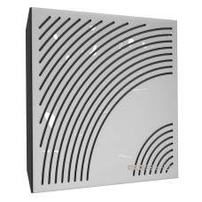 Ecosound Rainbow Plastic White Acoustic Panel 50 x 50 cm 53 mm white plastic