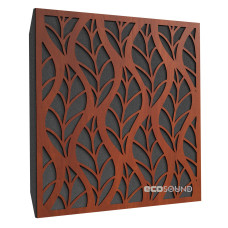 Ecosound Petal Apple-Locarno acoustic panel 50 x 50 cm 53 mm brown