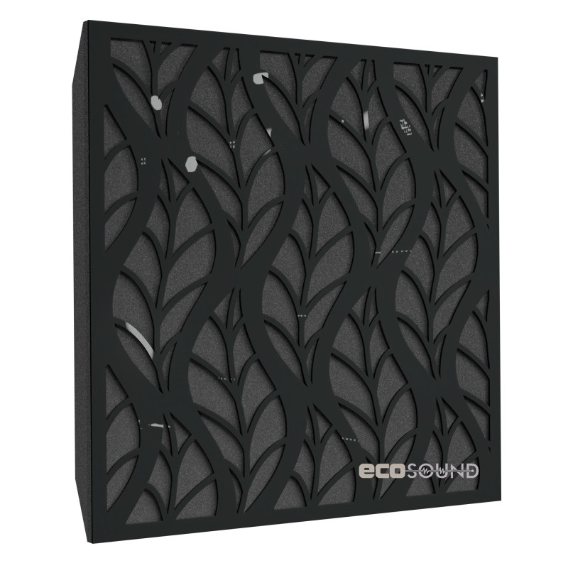 Ecosound Petal Apple-Locarno acoustic panel 50 x 50 cm 53 mm brown