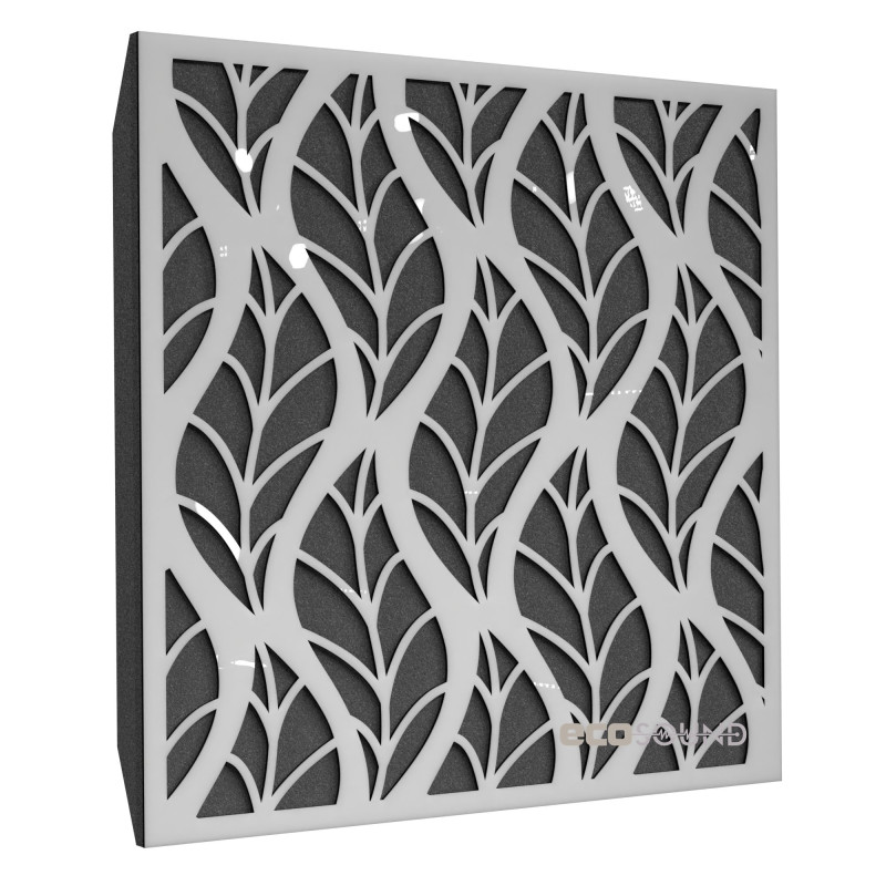 Ecosound Petal Apple-Locarno acoustic panel 50 x 50 cm 53 mm brown