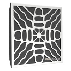Acoustic panel Ecosound Chladni HDF-White 50 x 50 cm 53 mm white 