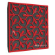 Ecosound Fan Plastic Red Acoustic Panel 50 x 50 cm 53 mm red plastic