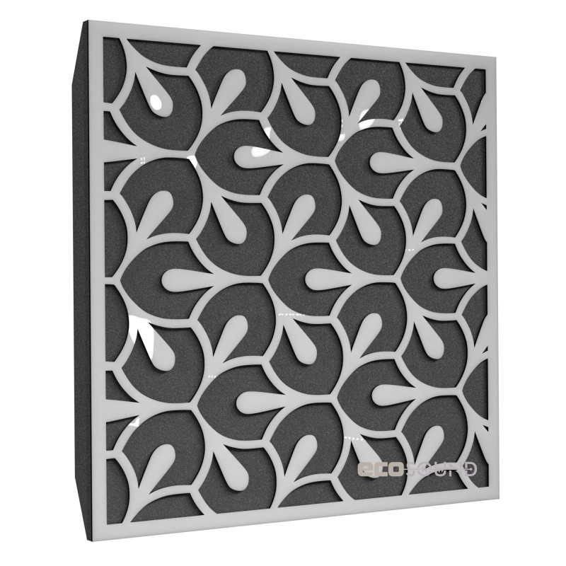 Ecosound Fan Plastic Red Acoustic Panel 50 x 50 cm 53 mm red plastic