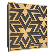Acoustic panel Ecosound Arrow Sherwood-Oak 50 x 50 cm 53 mm light oak 