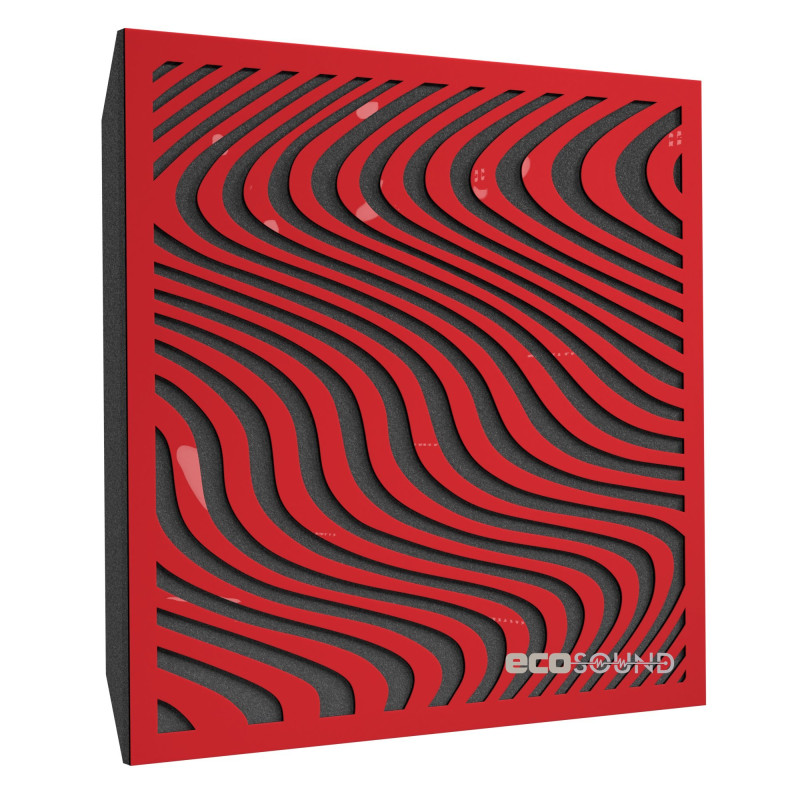 Ecosound Sand Apple-Locarno acoustic panel 50 x 50 cm 53 mm brown