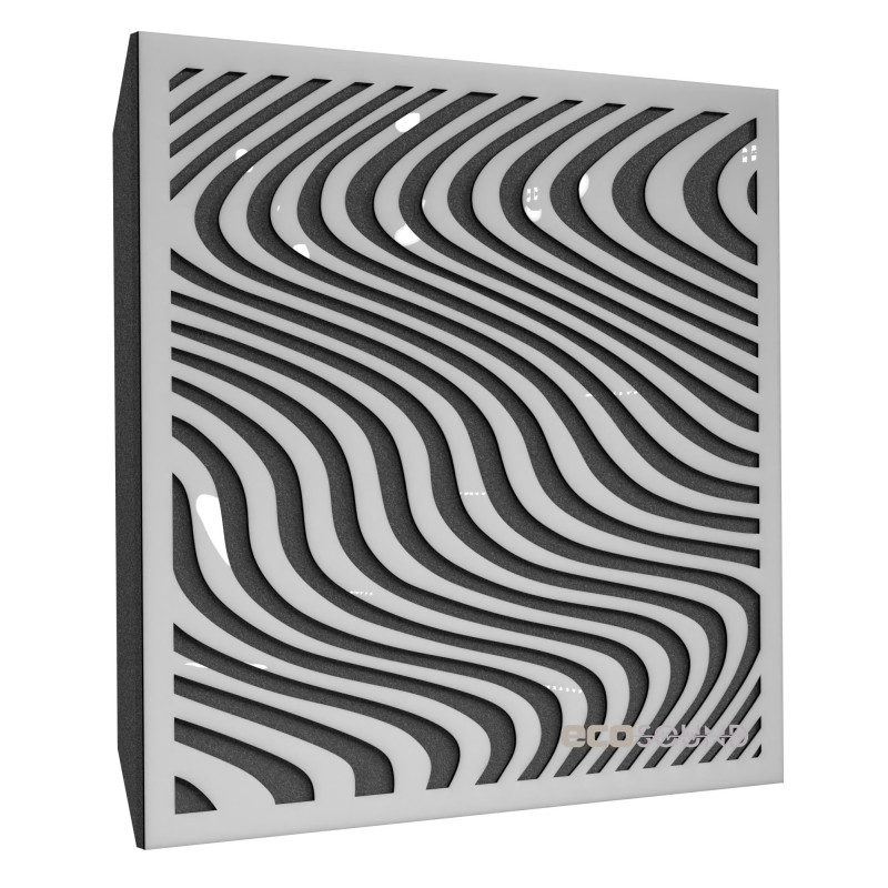 Ecosound Sand Apple-Locarno acoustic panel 50 x 50 cm 53 mm brown