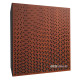 Ecosound Texture Apple-Locarno acoustic panel 50 x 50 cm 53 mm brown