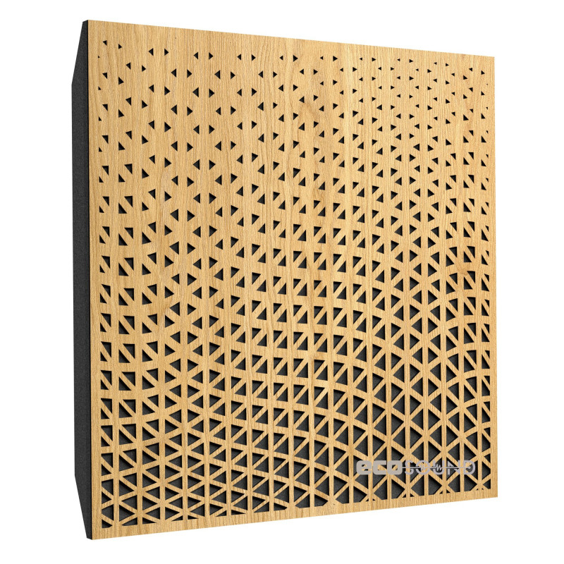 Ecosound Texture Apple-Locarno acoustic panel 50 x 50 cm 53 mm brown