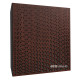 Ecosound Texture Apple-Locarno acoustic panel 50 x 50 cm 53 mm brown