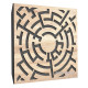 Ecosound Labyrinth-Full Plastic White Acoustic Panel 50 x 50 cm 73 mm white plastic