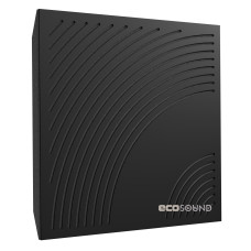 Ecosound Rainbow HDF-Black acoustic panel 50 x 50 cm 73 mm black
