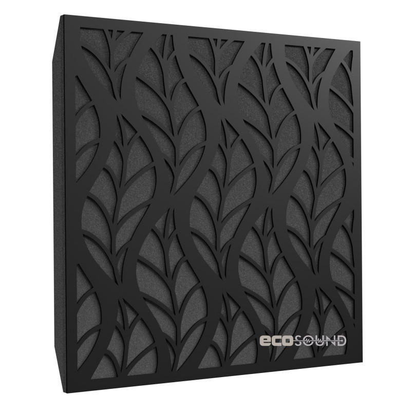 Ecosound Petal Plastic Red Acoustic Panel 50 x 50 cm 73 mm red plastic