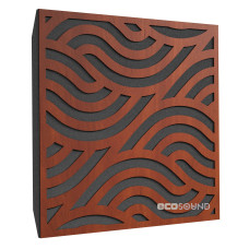 Ecosound Hilsl Apple-Locarno acoustic panel 50 x 50 cm 73 mm brown