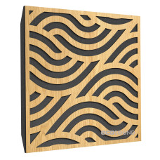 Ecosound Hilsl Sherwood-Oak acoustic panel 50 x 50 cm 73 mm light oak