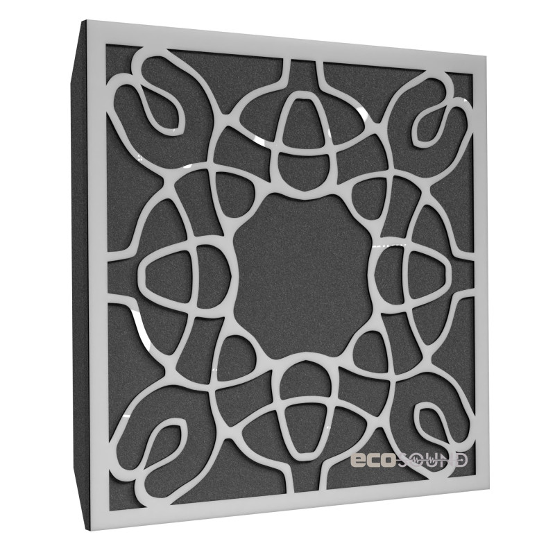 Ecosound Acoustic Wenge acoustic panel 50 x 50 cm 73 mm dark brown