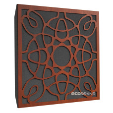 Ecosound Magic Apple-Locarno acoustic panel 50 x 50 cm 73 mm brown