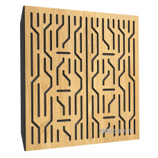 Acoustic panel Ecosound Scheme Sherwood-Oak 50 x 50 cm 73 mm light oak 