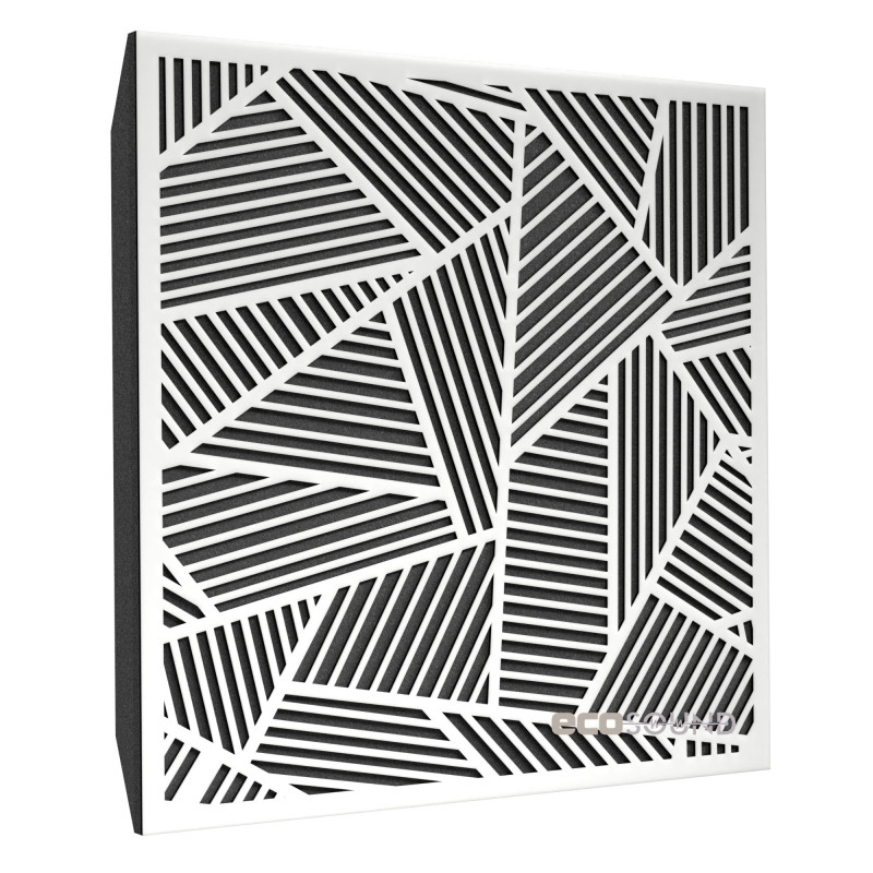 Acoustic panel Ecosound Field Wenge 50 x 50 cm 73 mm dark brown 