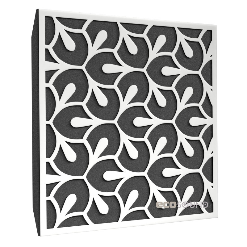 Ecosound Fan Plastic Red Acoustic Panel 50 x 50 cm 73 mm red plastic