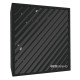Acoustic panel Ecosound Simple-Line Plastic Black 50 x 50 cm 73 mm black plastic 