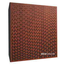 Ecosound Texture Apple-Locarno acoustic panel 50 x 50 cm 73 mm brown