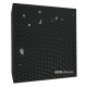 Ecosound Texture Plastic Black Acoustic Panel 50 x 50 cm 73 mm black plastic