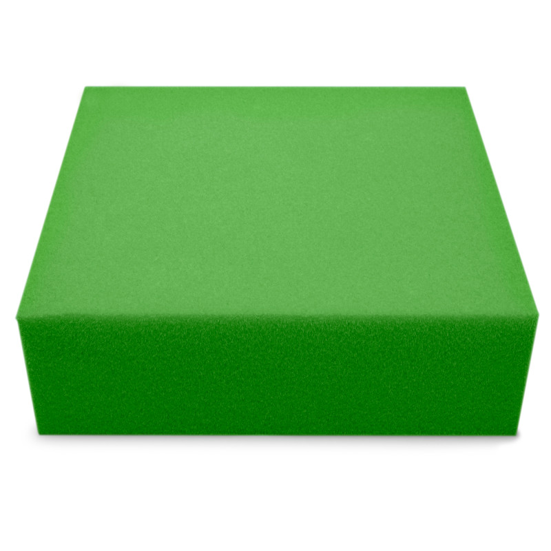 Acoustic foam panel Ecosound Pattern Velvet 60mm, 60x60cm color green