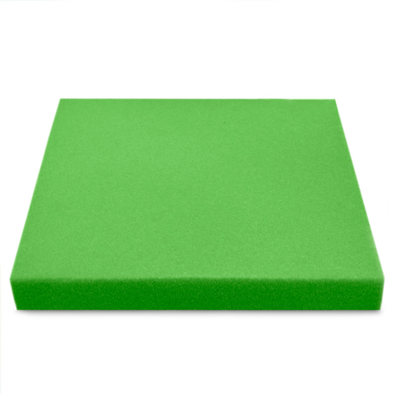 Acoustic foam panel Ecosound Pattern Velvet 60mm, 60x60cm color green