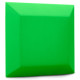 Velvet acoustic panel made of acoustic foam Ecosound Velvet Pistacho 25x25cm 50mm pistachio color