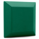 Velvet acoustic panel made of acoustic foam Ecosound Velvet Kelly green 25x25cm 50mm