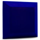 Velvet acoustic panel made of acoustic foam Ecosound Velvet Electric blue 25x25cm 50mm