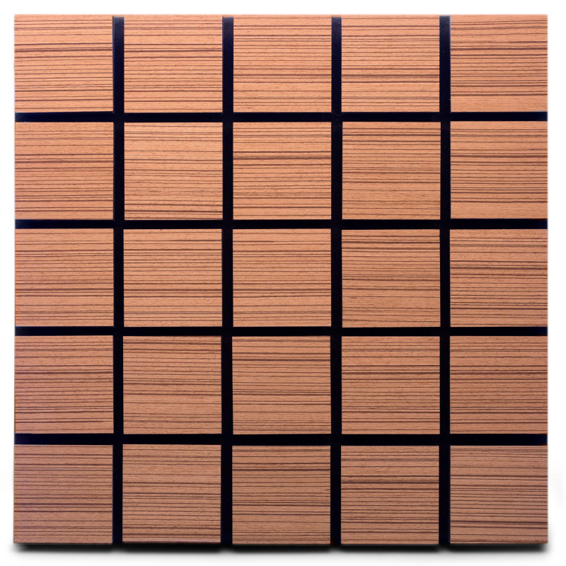 Acoustic panel Ecosound Tetras Rosewood 50x50cm 53mm color brown