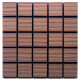 Acoustic panel Ecosound Tetras Wood Venge Contrast 50x50cm 33mm color brown striped