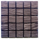 Acoustic panel Ecosound Tetras Wood Ebony&Ivory 50x50cm 53mm color black-white