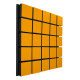 Acoustic panel Ecosound Tetras Wood Orange 50x50cm 53mm 