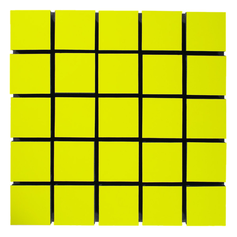 Acoustic panel Ecosound Tetras Wood Yellow 50x50cm 53mm 