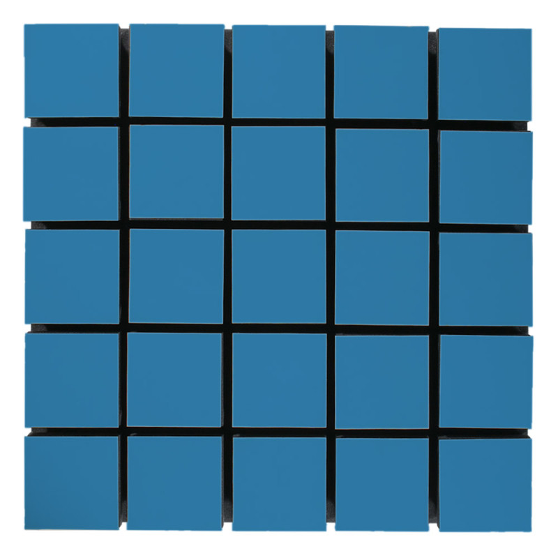 Acoustic panel Ecosound Tetras Wood Blue 50x50cm 53mm 