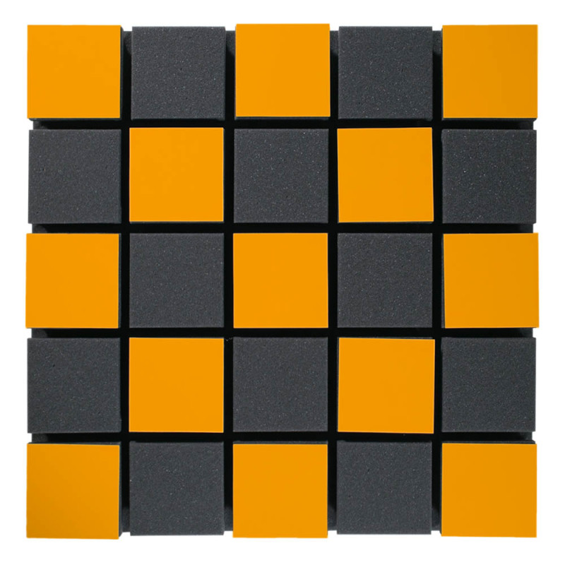 Acoustic panel Ecosound Tetras Acoustic Wood Orange 50x50cm 53mm 