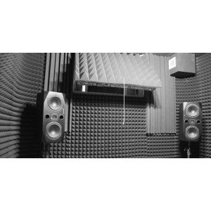 Home recording studio.