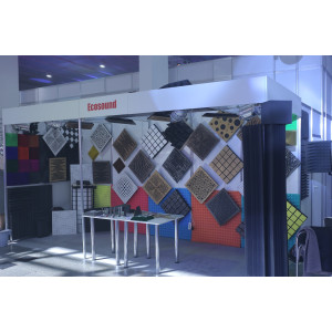 The exhibition stand of the company 