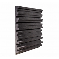 Ecosound Manhattan mini acoustic foam panel 50mm 50x50cm Graphite black